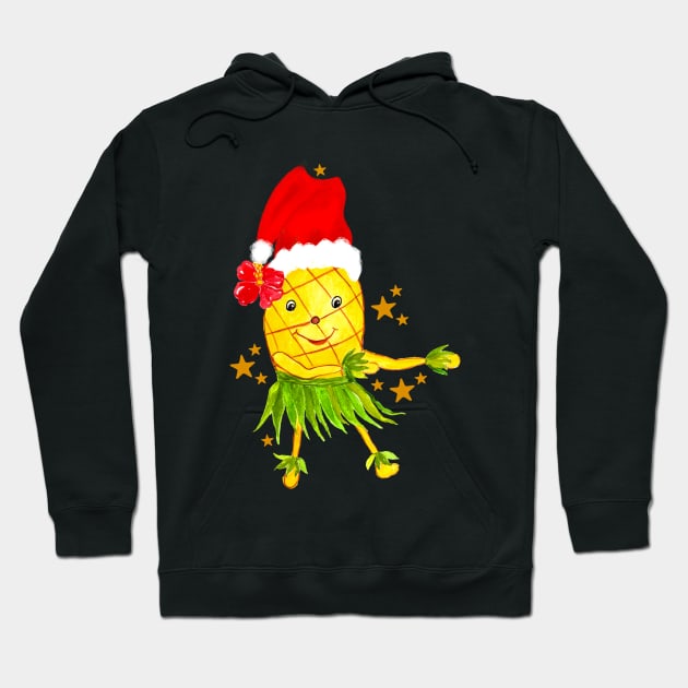 Aloha Christmas Hoodie by Sunil Belidon